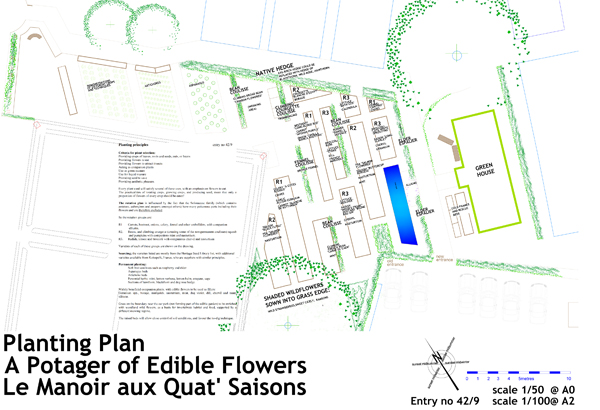 manoir aux quatr' saisons planting plan